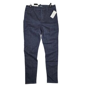 Lauren Ralph Lauren Regal Skinny Jeans High-Rise Super Stretch Size 10